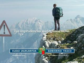 Cartel de la campaña del Gobierno Vasco / www.euskadi.eus