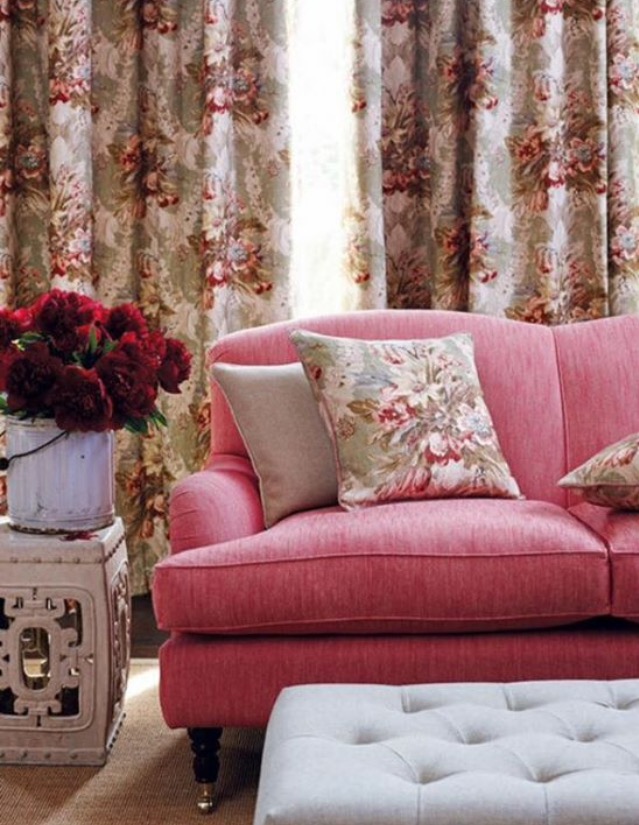 Decorar con motivos florales