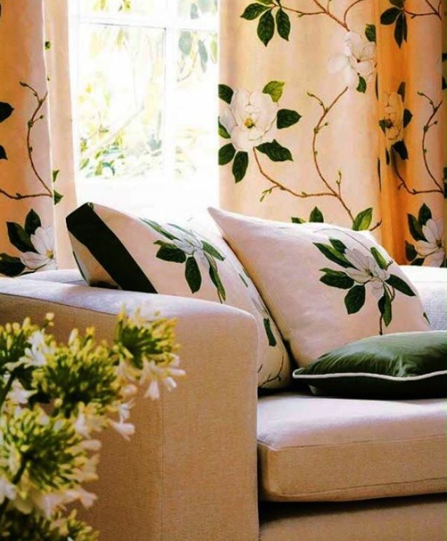 Decorar con motivos florales