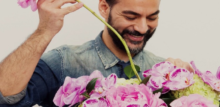 Oscar Mora, el florista de las celebrities