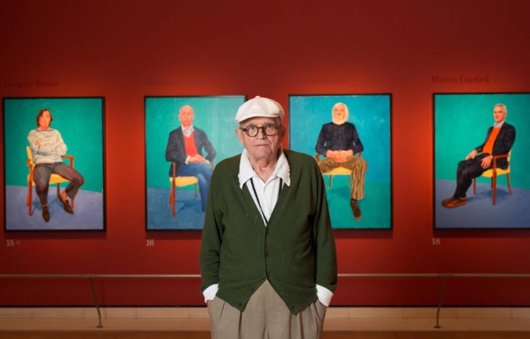 David Hockney «82 retratos y una naturaleza muerta» , noviembre en el museo Guggenheim