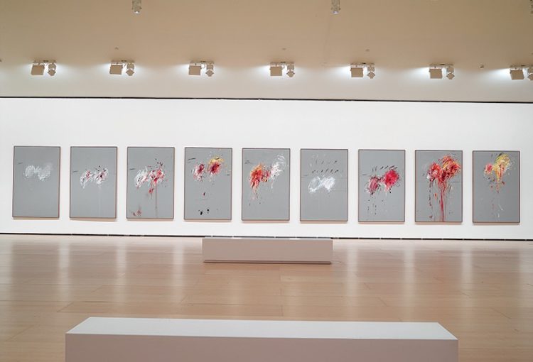 “Nueve discursos sobre Comodo”, la fantástica obra de Cy Twombly en el museo Guggenheim Bilbao