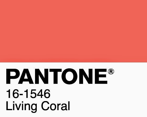 El color Living Coral 16-1546, elegido como color del año por Pantone.