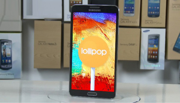 Android 5.0 Lollipop llega a los Galaxy Note 3 en Europa