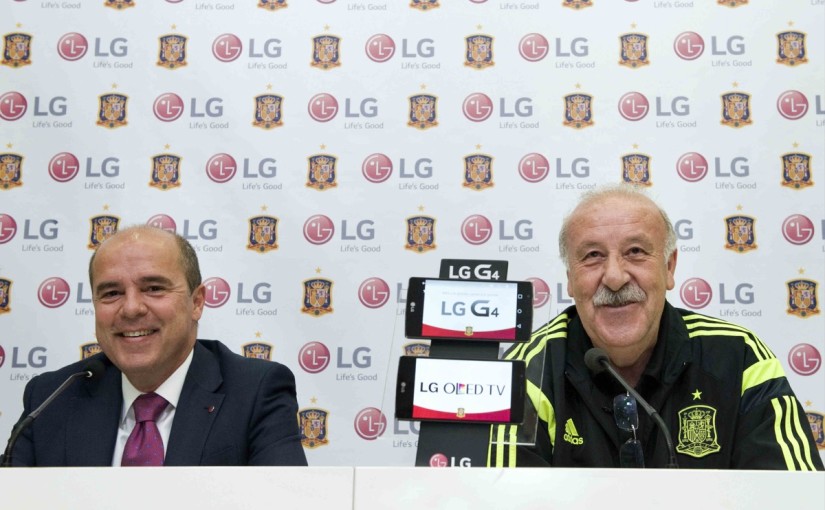 LG apoya a “La Roja” en su carrera hacia la Eurocopa 2016