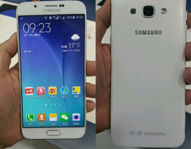 Samsung Galaxy A8, se filtran fotografías y características