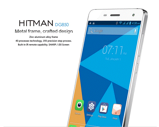 Doogee Hitman DG850, un smartphone que sorprende