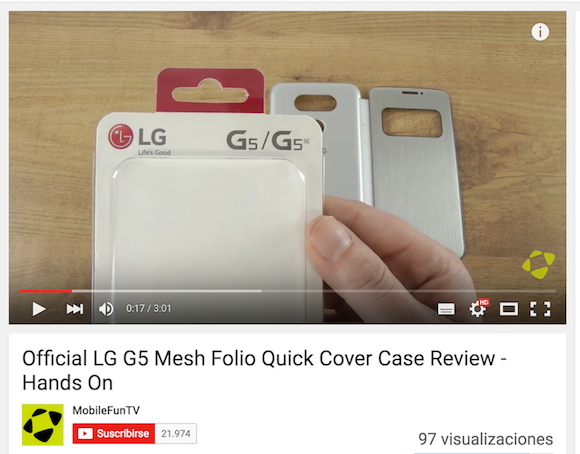 LG G5 SE: La funda original de LG confirma su existencia