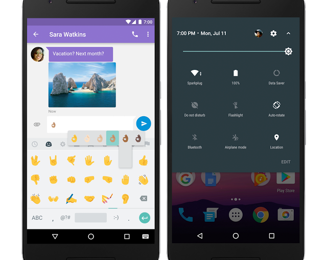 Android 7.0 Nougat ya está disponible mediante OTA